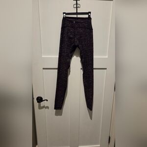 Lululemon Purple and Black Leggings
